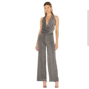 Superdown Sparkly Jumpsuit